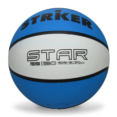 Pelota Básquet Striker Star Nº 5 Bicolor Azul/Blanco