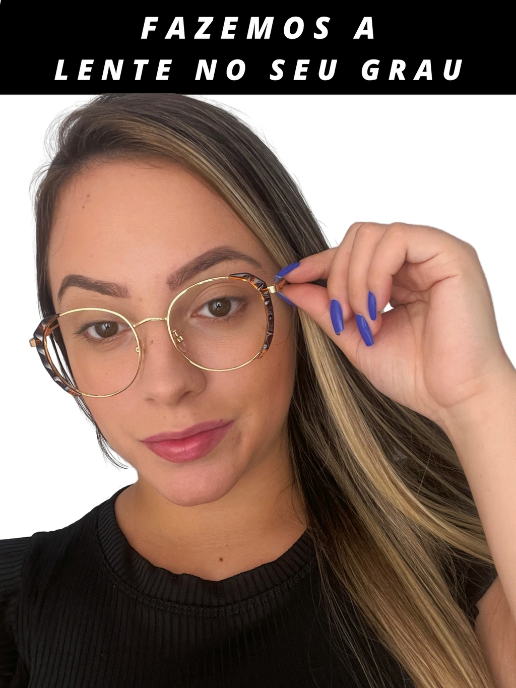 Óculos de Grau Feminino modelo Davis YR-RE002