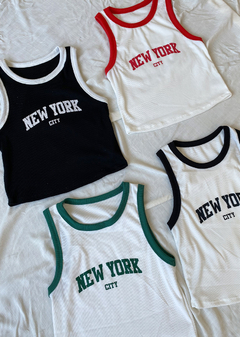 Musculosa morley capri combi estampado “New York City” #1010-E - comprar online