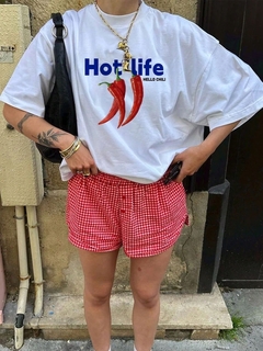 Remera overfit HOT LIFE