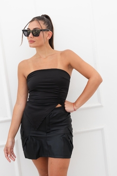 TOP STRAPLESS NEREIDA LYCRA - tienda online