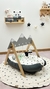 GIMNASIO MONTAÑA GRIS + ALFOMBRITA BOLSO REVERSIBLE GRIS CEMENTO CON ESTRELLAS + NIDO DE CONTENCION