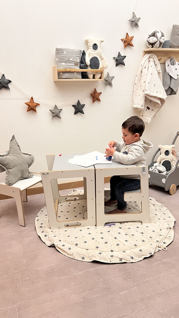 Torre de Aprendizaje Montessori 3 en 1 – Modelo Milano - La Buena