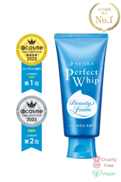 Shiseido - Limpiador "Senka Perfect Whip Beauty Face Foam" - 120g