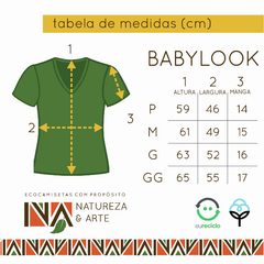 T-shirt feminina Peixe Boi da Amazônia na internet