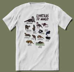 Camiseta Lontras do Mundo - Projeto Ariranhas - loja online