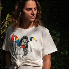Camiseta Povo kajkwakhratxi Resistência - Natureza e Arte