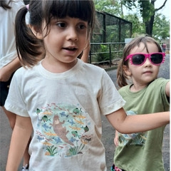 Imagem do Kit camiseta infantil + livro - Projeto Ariranhas