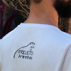Camiseta Ariranha - Projeto Ariranhas - Natureza e Arte