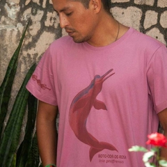 Camiseta Boto cor de Rosa - Instituto Juruá
