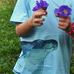 Camiseta Infantil Peixe-boi - Instituto Juruá - comprar online