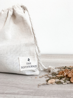 Bolsa de lienzo para compras con tira ajustable - Mediana