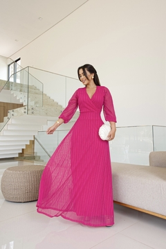 Vestido Longo Ângela Pink - comprar online