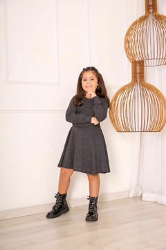 Vestido Infantil Isadora Preto - comprar online