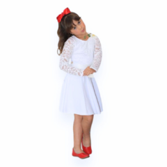 Vestido Infantil Maya Branco