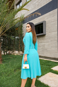 Vestido Melissa Azul Claro - loja online