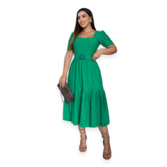 Vestido Três Marias Verde