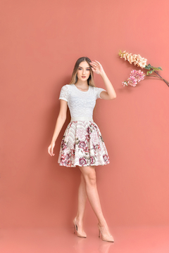 Vestido Lídia Floral Romântico - comprar online