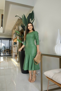 Vestido Rayane Verde - loja online