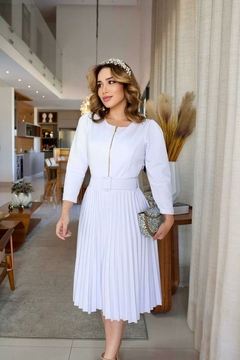 Vestido Melissa Branco - comprar online