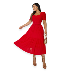 Vestido Três Marias Vermelho