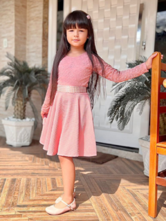 Vestido Infantil Maya Rosa na internet