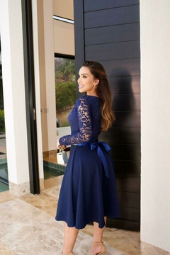 Vestido Maya Azul Marinho - loja online
