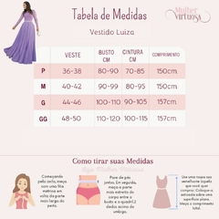 Imagem do Vestido Longo Luisa Lavanda