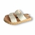 Sandalias Bajas Trenzadas Nazaria Beige