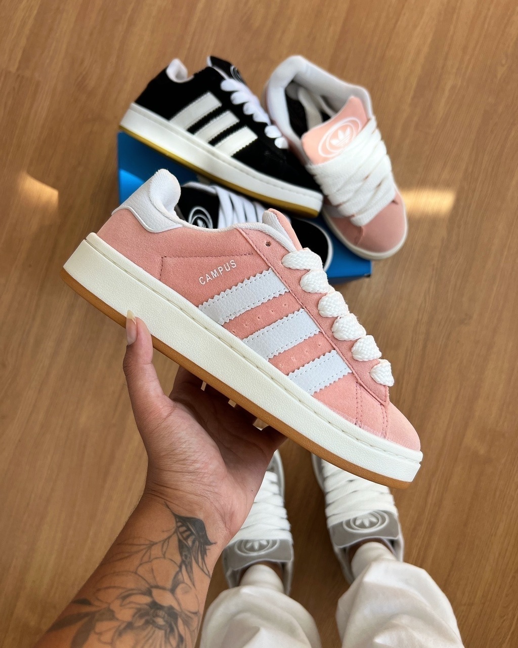 Adidas campus salmao Comprar em The Lucca Outlet