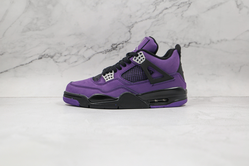 Air Jordan 4 X Travis Scott Purple The Lucca Outlet