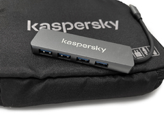 Case de Acessórios Kaspersky com HUB USB-C - Meus Brindes