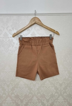 Short Martina De Bengalina Elastizado en la cintura con bolsillos Art 2126 - tienda online