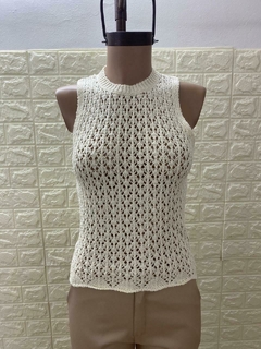 Musculosa tejida a crochet sale