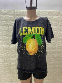 Remera Lavada Lemon. Art: 1743