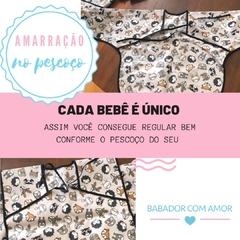 Kit Amarelo - Tapete Grande! - Babador com Amor