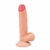 Penis Realistico com ventosa Removivel e Dupla Camada - 18,5cm - 8329