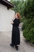 Vestido Midi Valentina Preto na internet