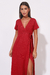 Vestido Midi Valentina Vermelho - comprar online