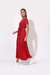 Vestido Midi Valentina Vermelho na internet