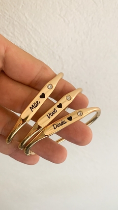 Imagem do Bracelete Ponto de Luz Personalizado Nome