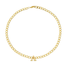 Choker Inicial Banhado - comprar online