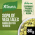 Sopa de Vegetales KNORR Caracolitos Verdes 80 g