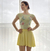 Saia Mi-Longue (Canary Fairy - Amarelo) - buy online