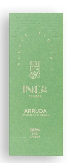 Incenso Terapêutico de Arruda Inca Aromas (9 Varetas)