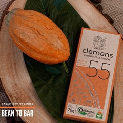 Chocolate ao Leite em Barra 55% Clemens 70G