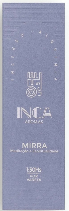 Incenso Terapêutico de Mirra Inca Aromas (4 Varetas) - comprar online