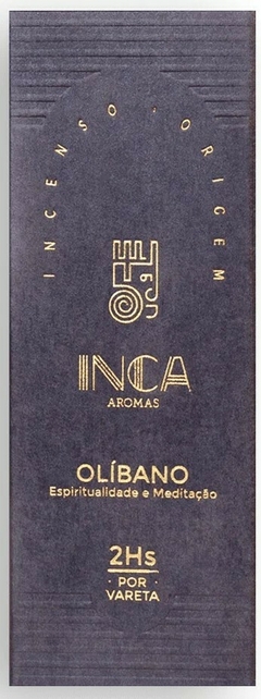 Incensos Especiais de Olíbano Inca Aromas 9 Varetas