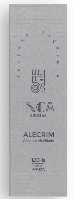 Incenso Terapêutico de Alecrim Inca Aromas (4 Varetas)