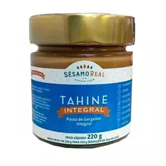 Tahine Pasta de Gergelim Integral Sésamo Real 220G - comprar online